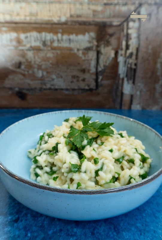 Risotto met peterselie