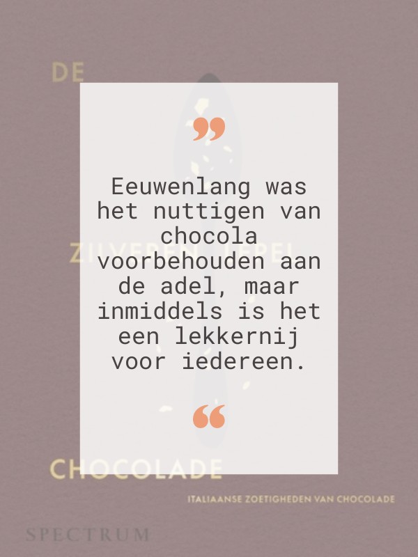 De Zilveren Lepel Chocolade