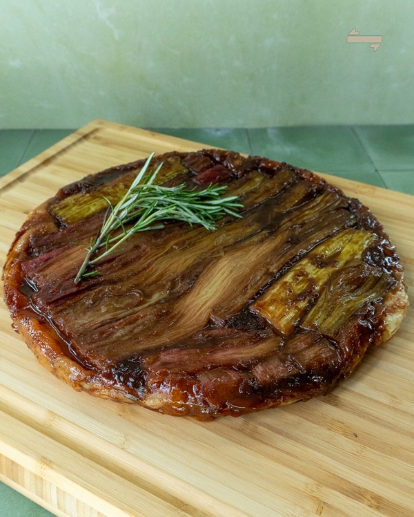 tarte tatin rabarber